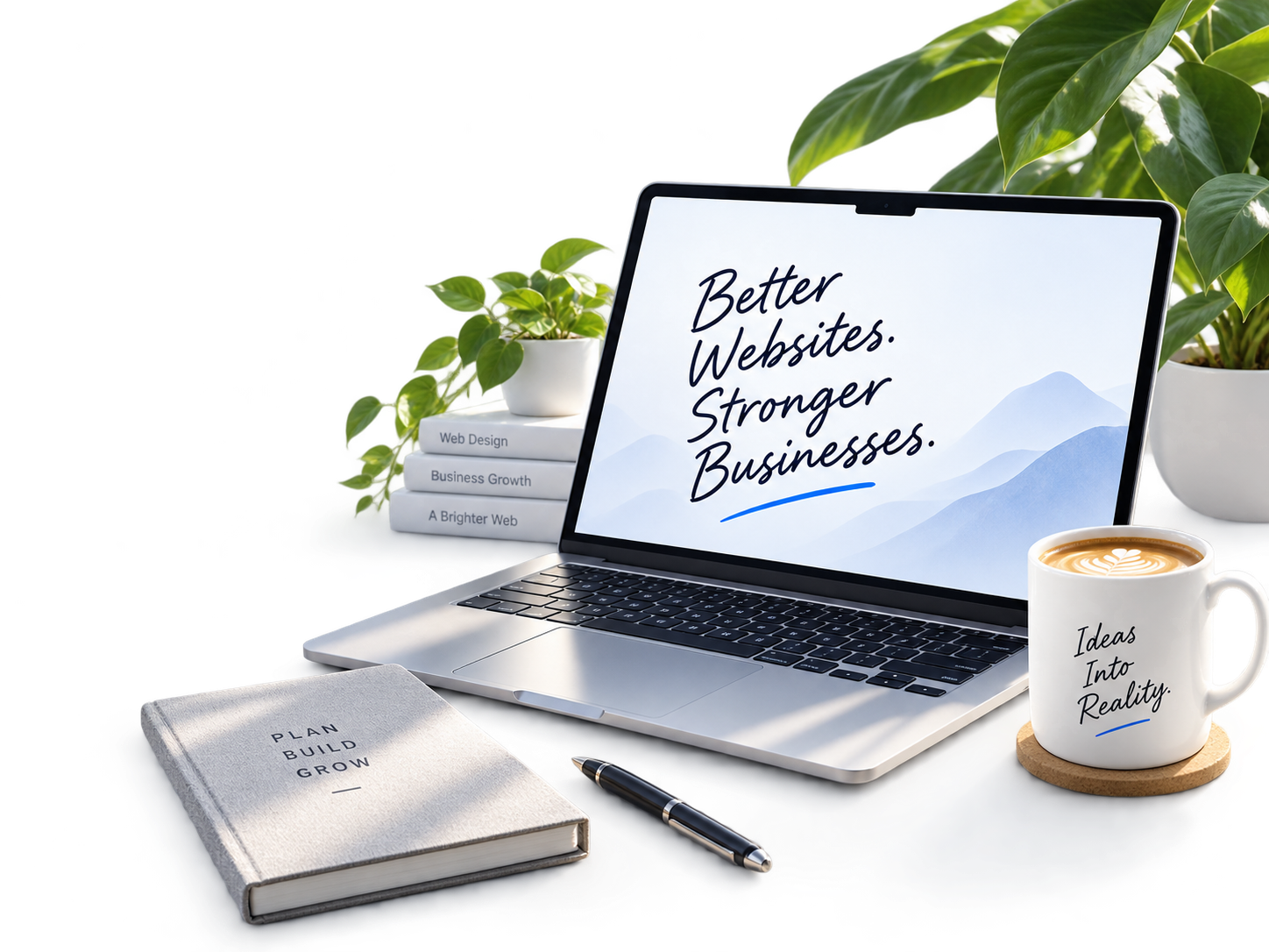 Mohsin Labs modern website design workspace